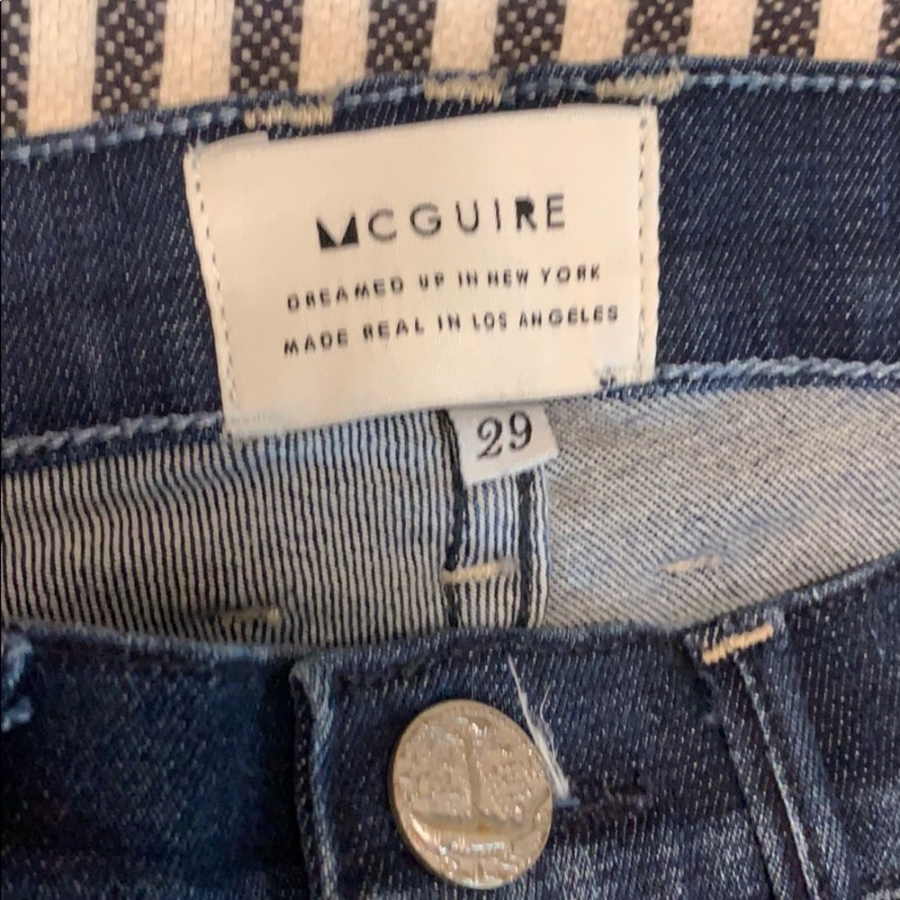 McGuire Majorelle Flare Jeans, size 29.